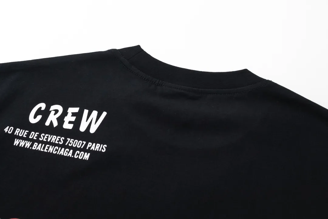 【 . Quality】BALENCI*GA/ BALENCI*GA#2023New Arrival， Lo GOClassic T . ZP . 260 ， . . . . Color Change。 。 . ， 。 OS . Same Style ：BL 223205 ：Black.White Size：XS L